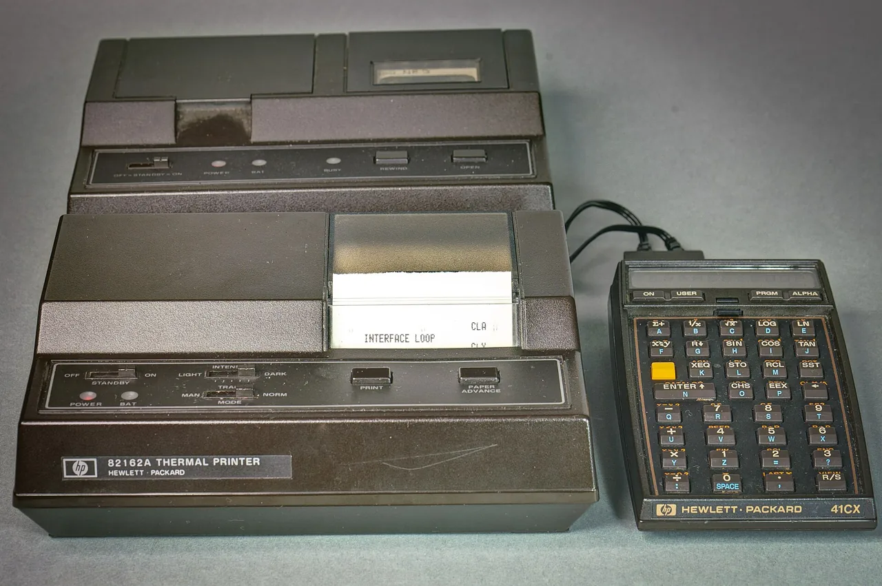 Hp hp-41cx, archival photo