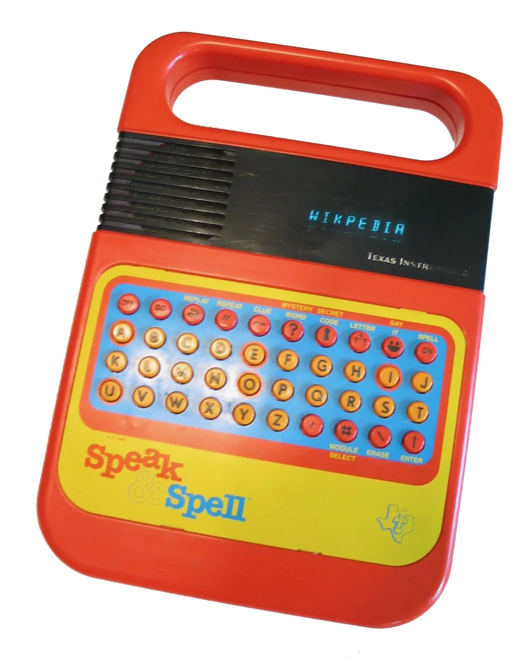 Texas Instruments speak-spell, archival photo