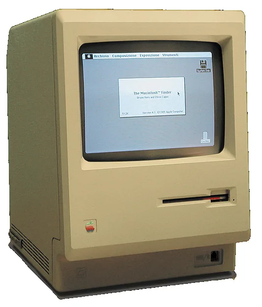 Apple macintosh-128k, archival photo