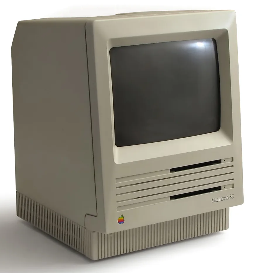 Apple macintosh-se, archival photo