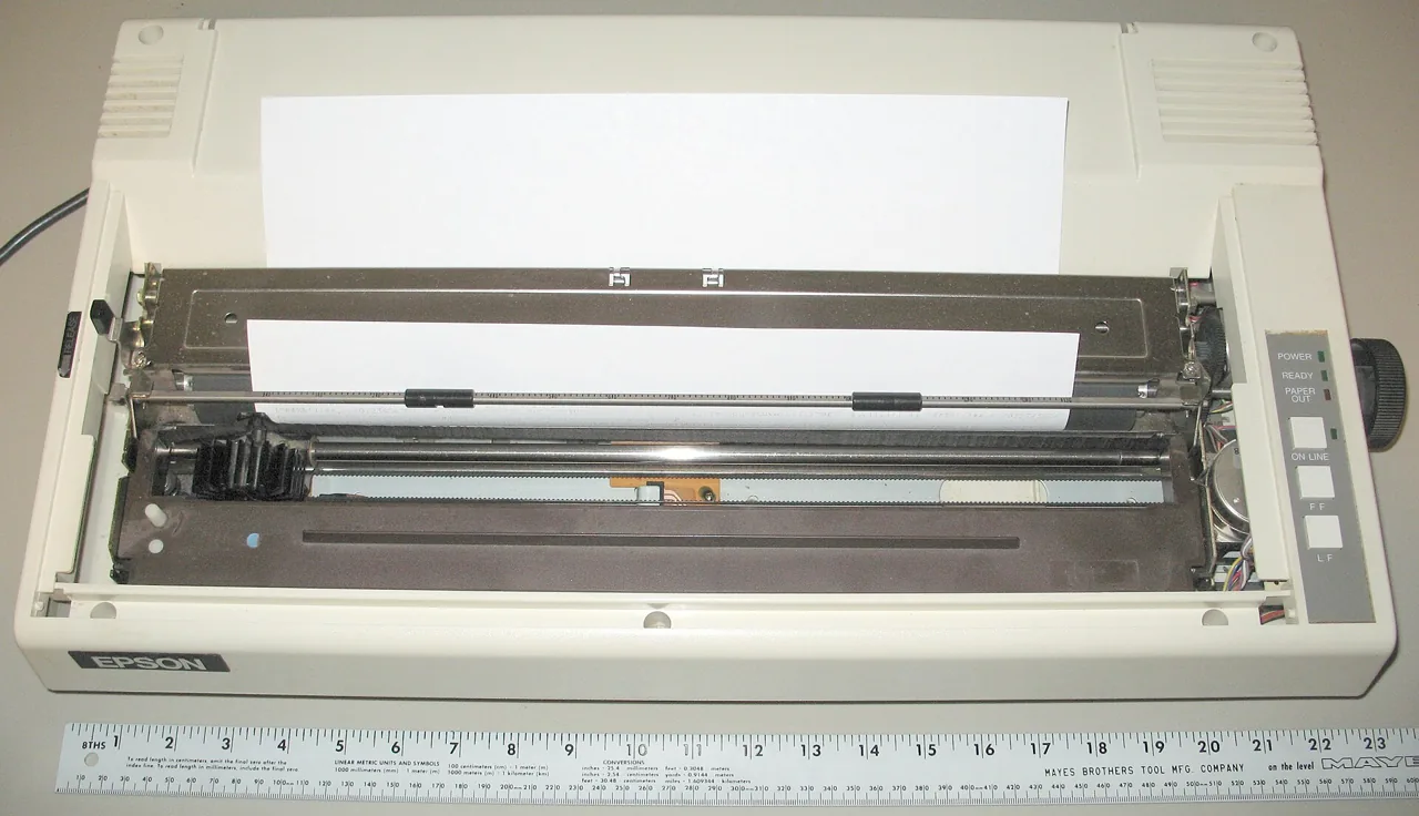 Epson mx-80 archival photo